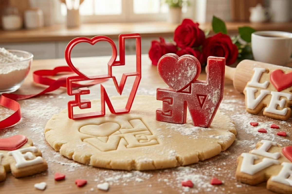 LOVE cookie cutter.